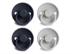 FRIGG silver gray/dark navy sut Rope latex (4-pack)